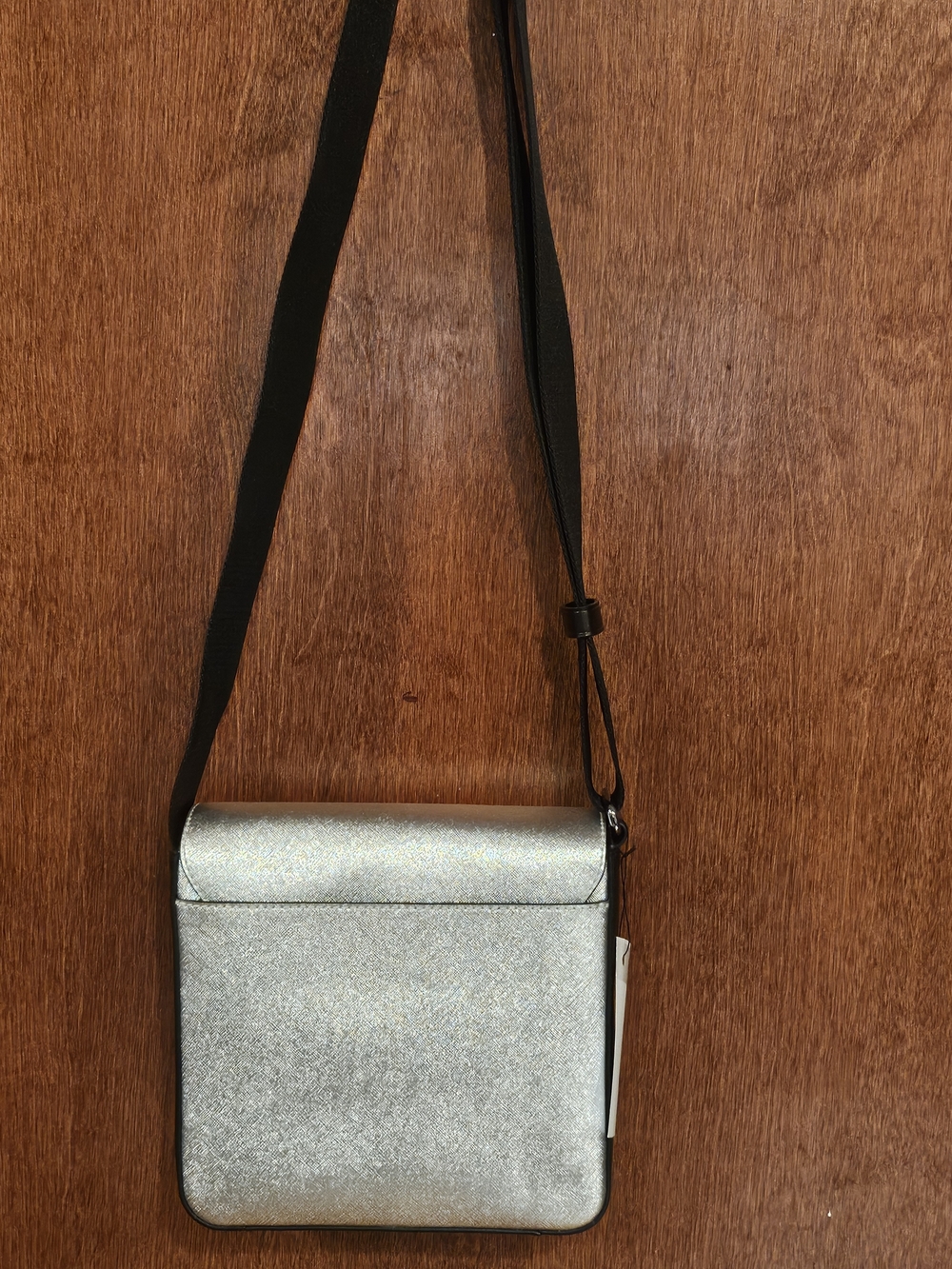 MK Silver Crossbody Shoulder Bag